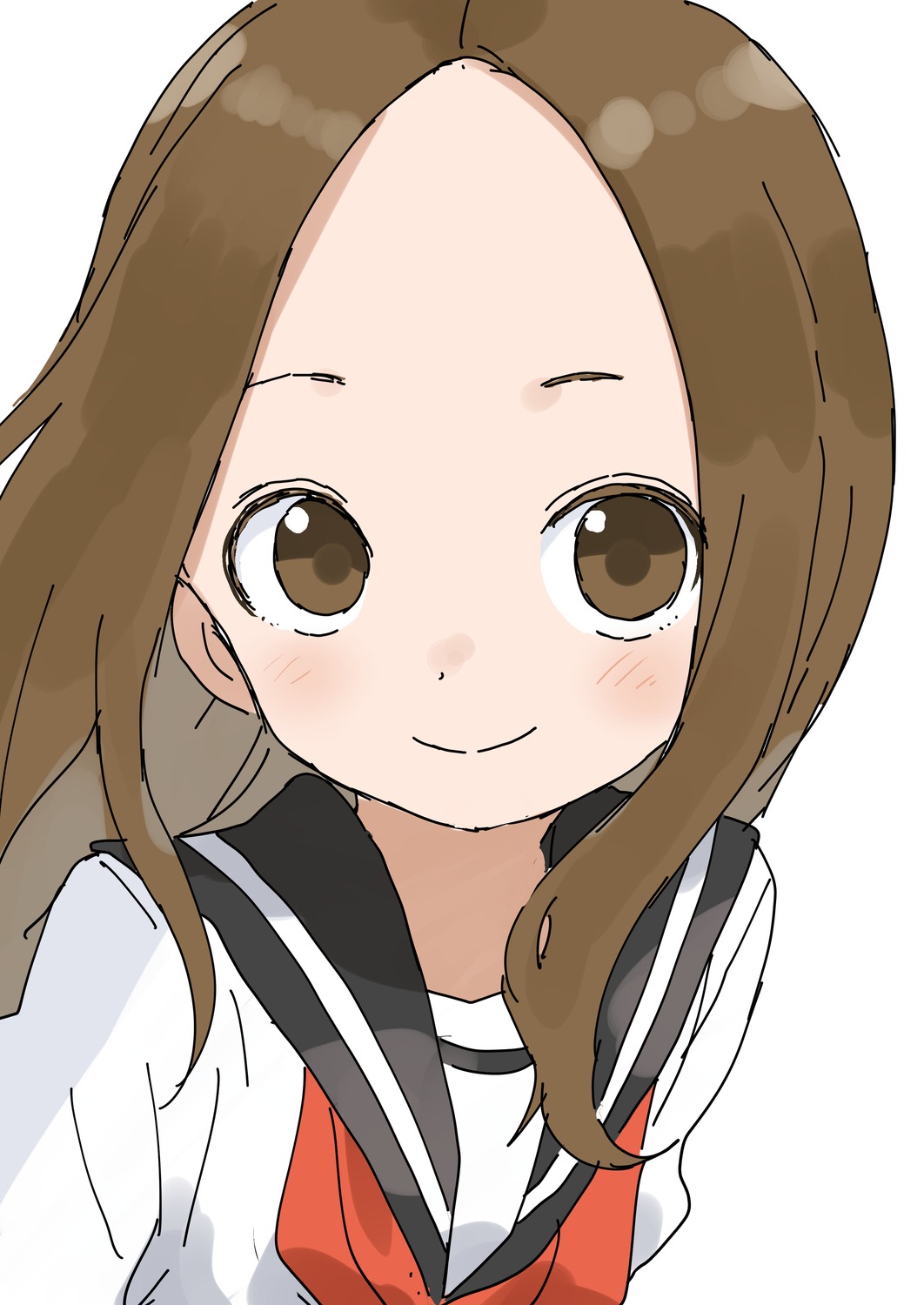 karakai_jouzu_no_takagi-san seifuku sketch takagi-san yamamoto_souichirou