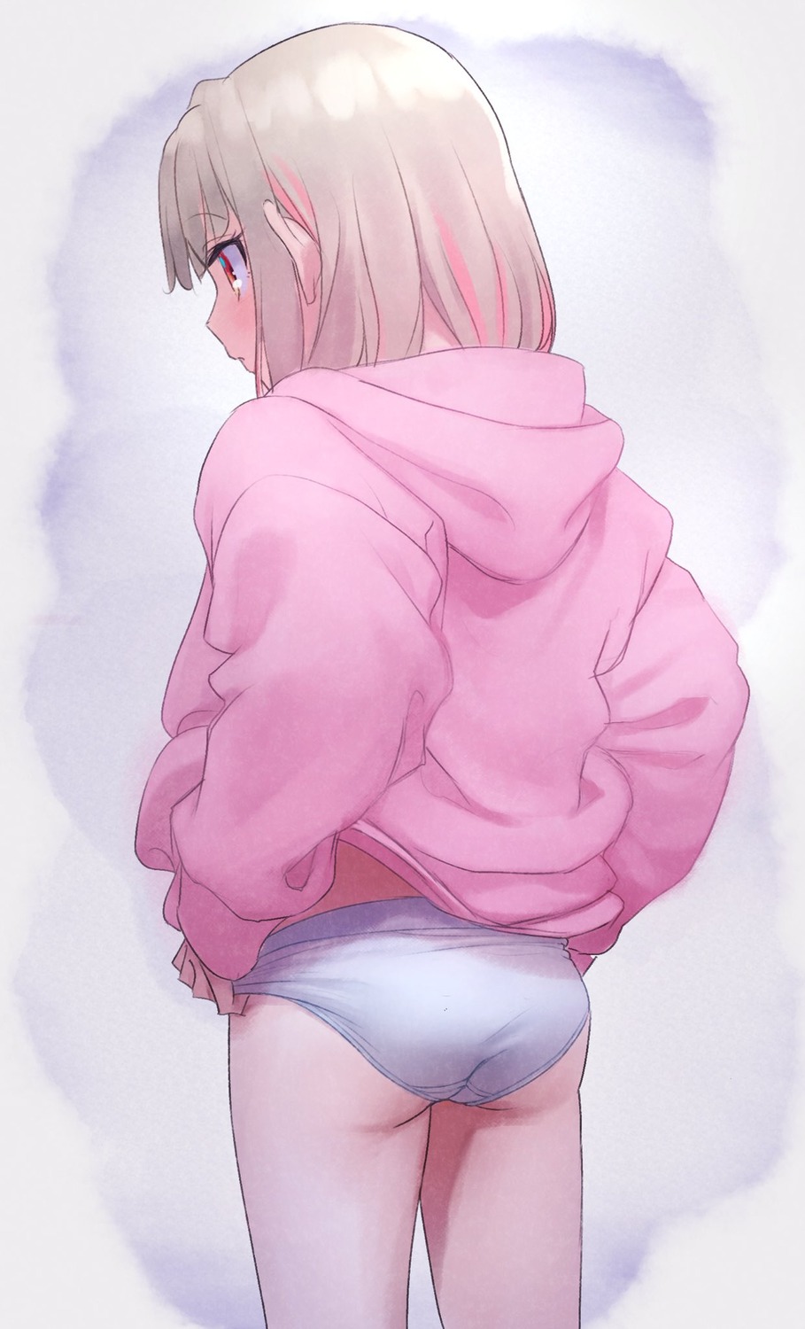 ass loli makaino_ririmu nijisanji nijisanji_gamers pantsu sabamen undressing