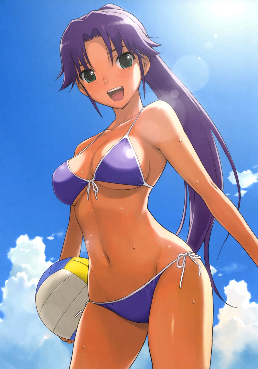 asuka_(dream_c_club) bikini cleavage dream_c_club_zero morisawa_haruyuki swimsuits underboob