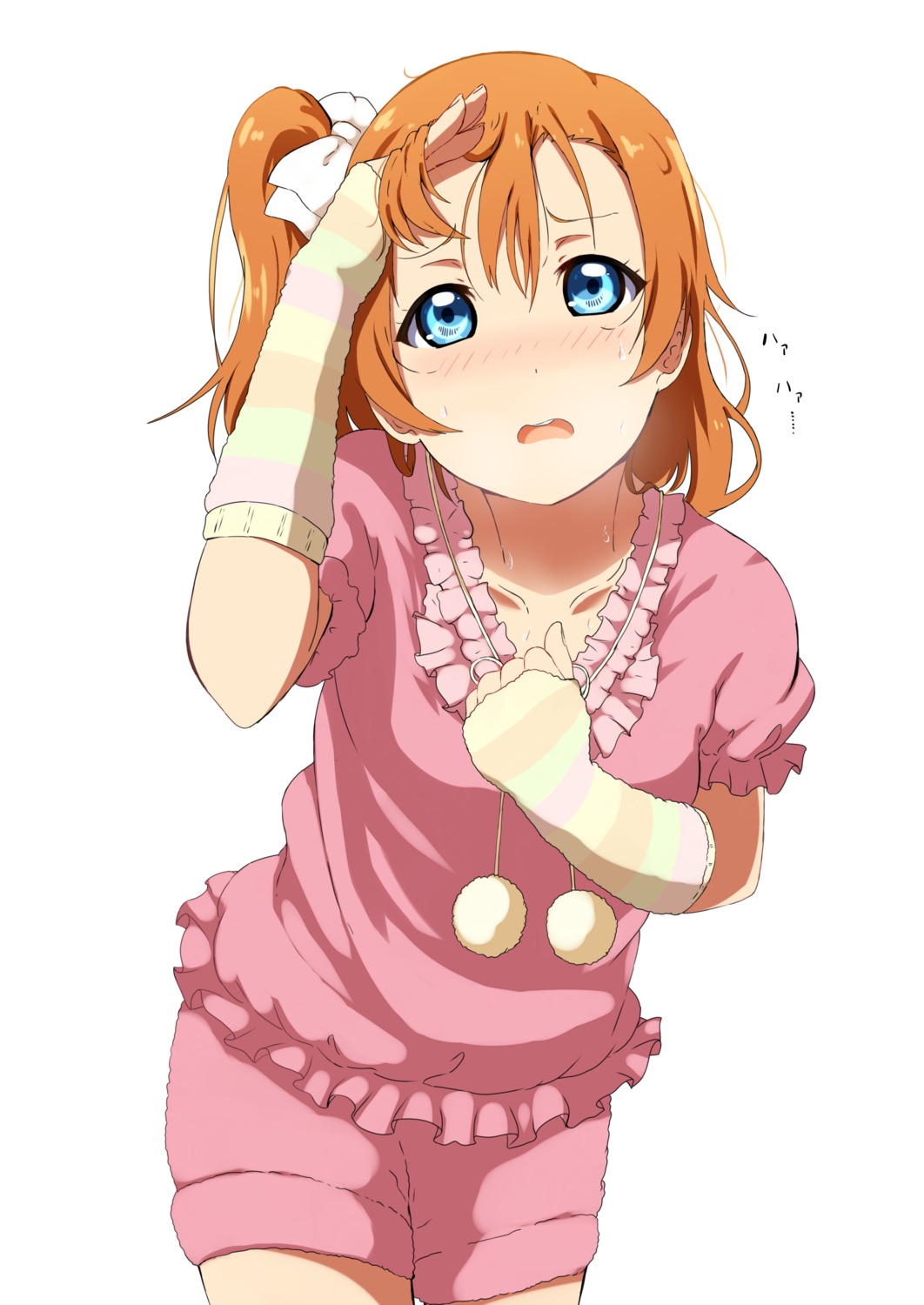 kousaka_honoka love_live! pajama shiokazunoko