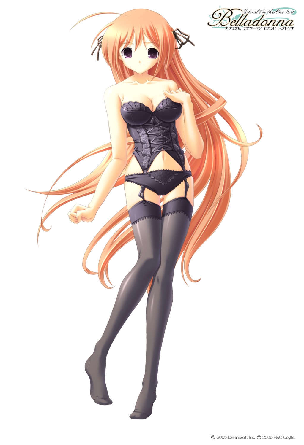cleavage dreamsoft lingerie natural_another_one_2nd_~belladonna~ pantsu stockings thighhighs tsurugi_hagane