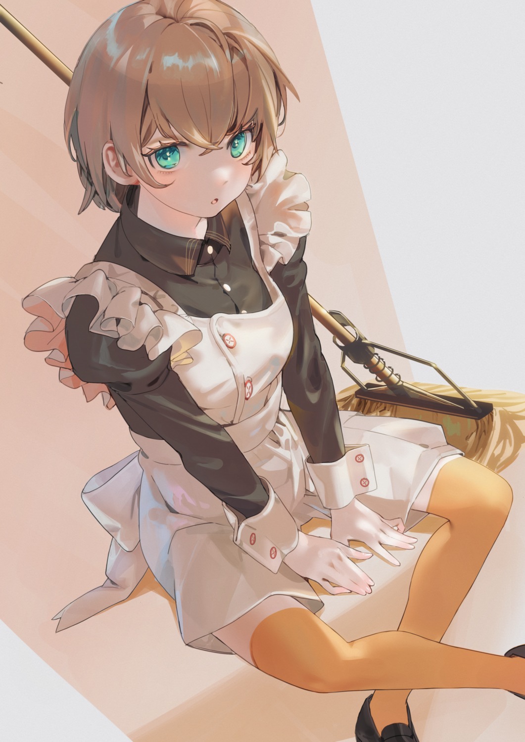 maid nik_ibi thighhighs