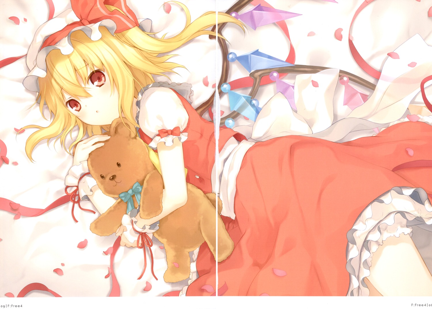 6u crease eternal_land flandre_scarlet touhou wings