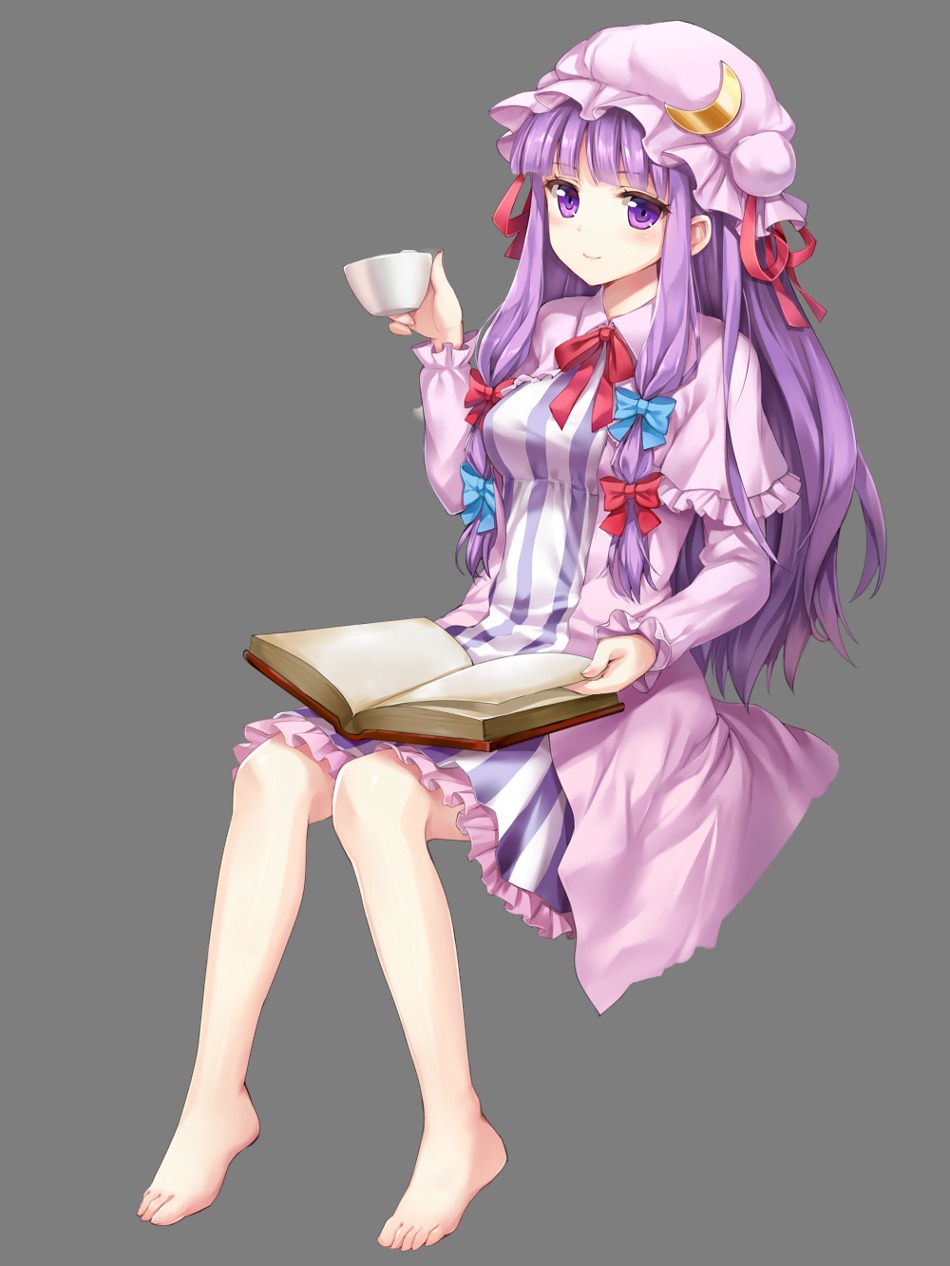 momoko_(momopoco) patchouli_knowledge touhou transparent_png