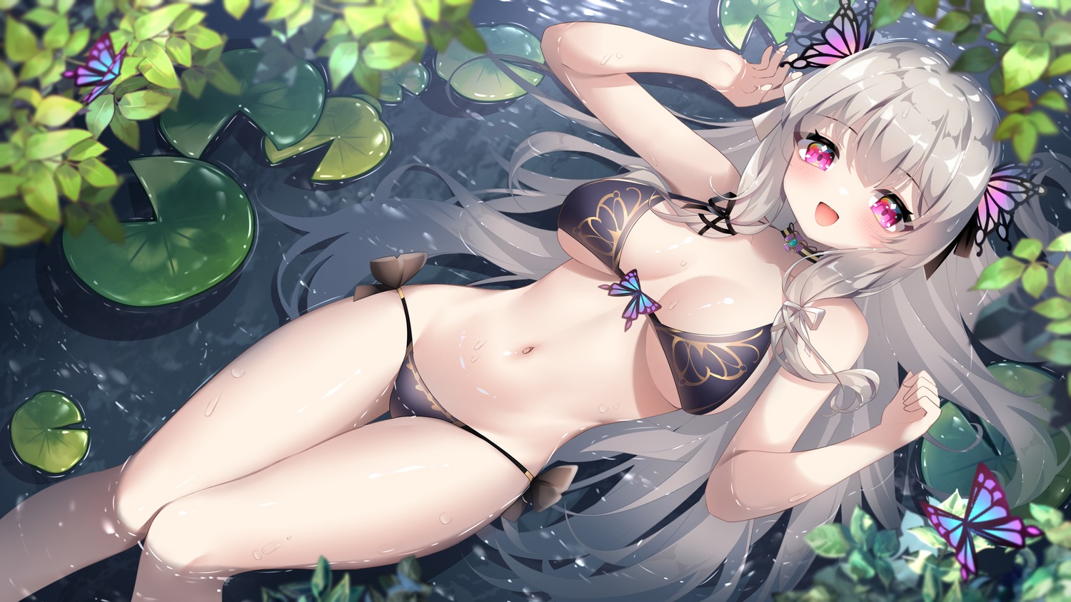bikini swimsuits umou_(may65879) wet