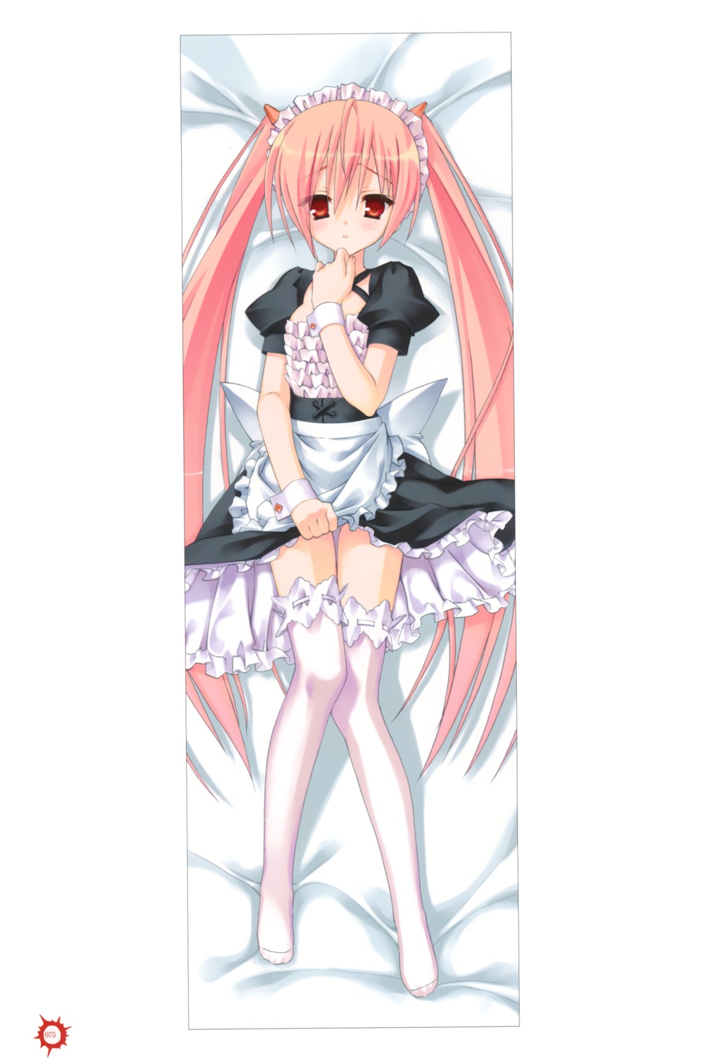 garter hidan_no_aria kanzaki_h._aria kobuichi maid thighhighs