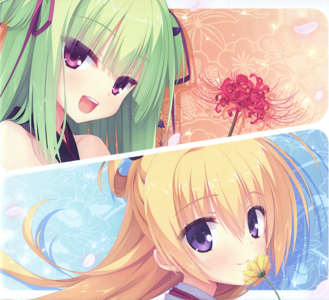 kobuichi lena_liechtenauer murasame_(senren_banka) muririn senren_banka yuzu-soft