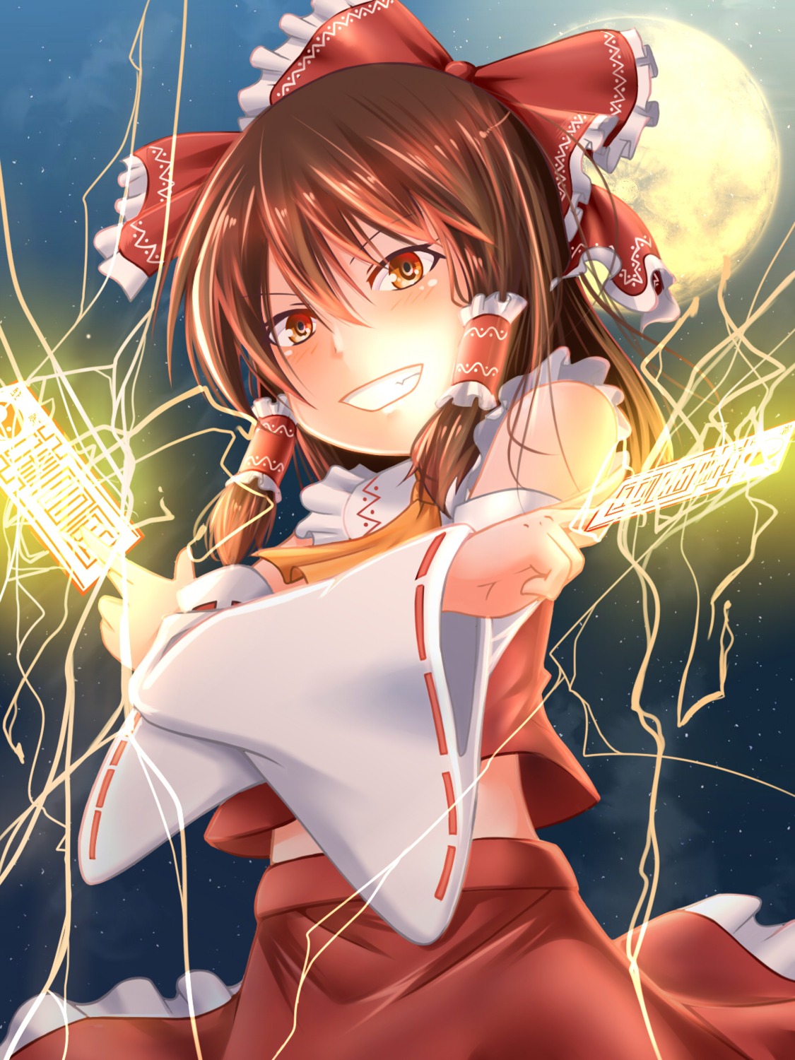 hakurei_reimu kuro-hero miko touhou