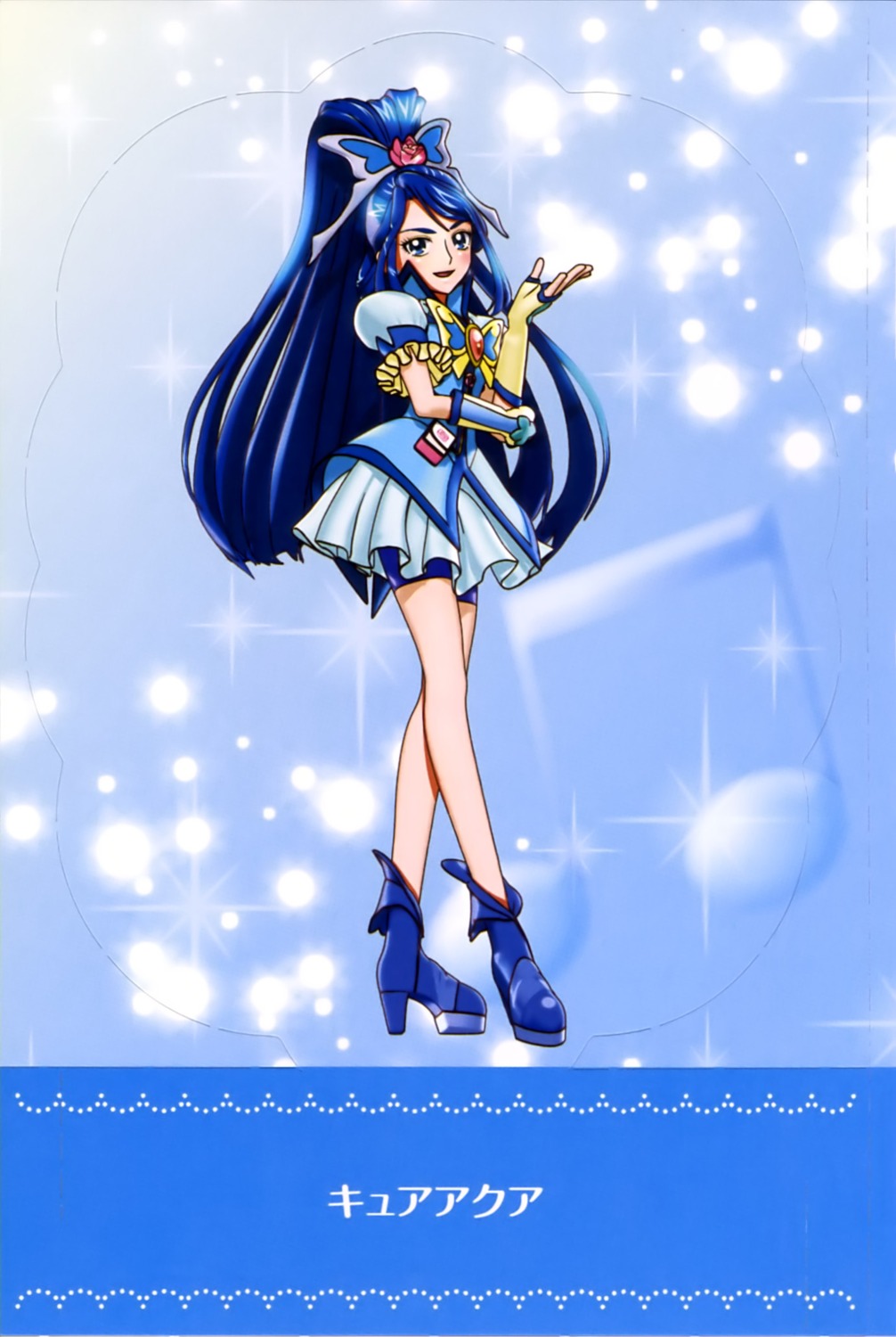 bike_shorts dress heels minazuki_karen pretty_cure yes!_precure_5