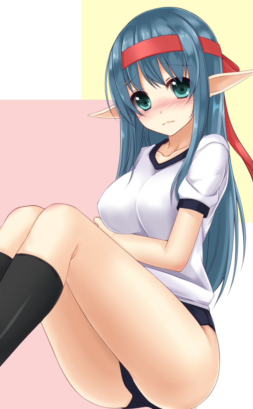 buruma elf phantasy_star_online_2 pointy_ears sogaya