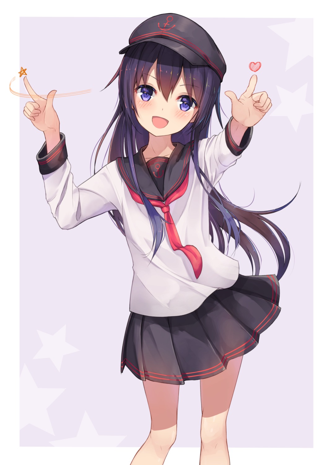 akatsuki_(kancolle) hachitainu kantai_collection seifuku