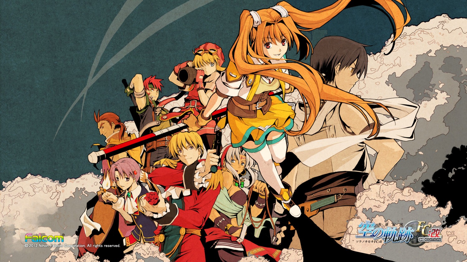 agate_crosner eiyuu_densetsu eiyuu_densetsu:_sora_no_kiseki enami_katsumi estelle_bright falcom joshua_bright klose_rinz olivier_lenheim scherazard_harvey thighhighs tita_russell wallpaper zin_vathek