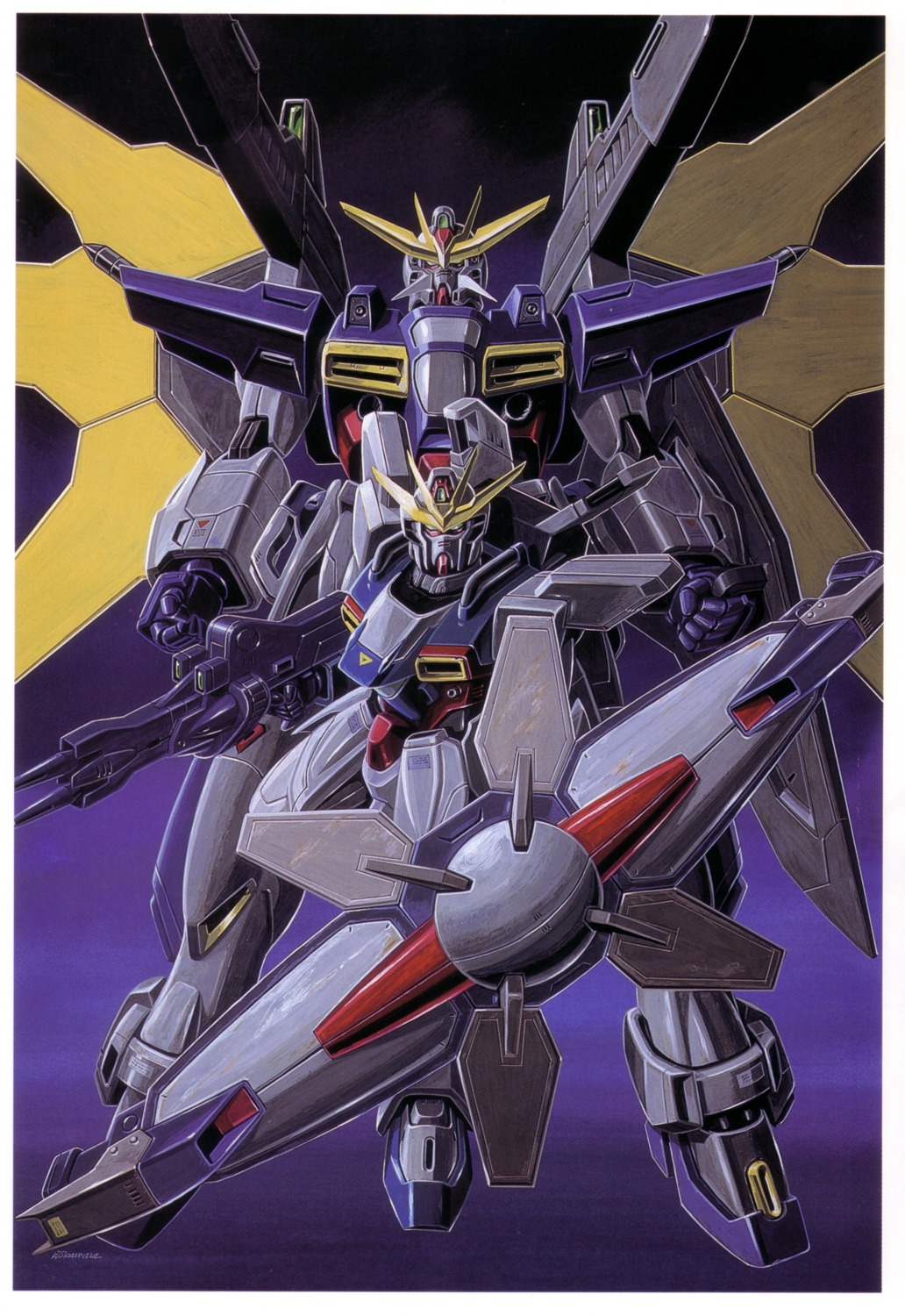 gundam gundam_x mecha okawara_kunio