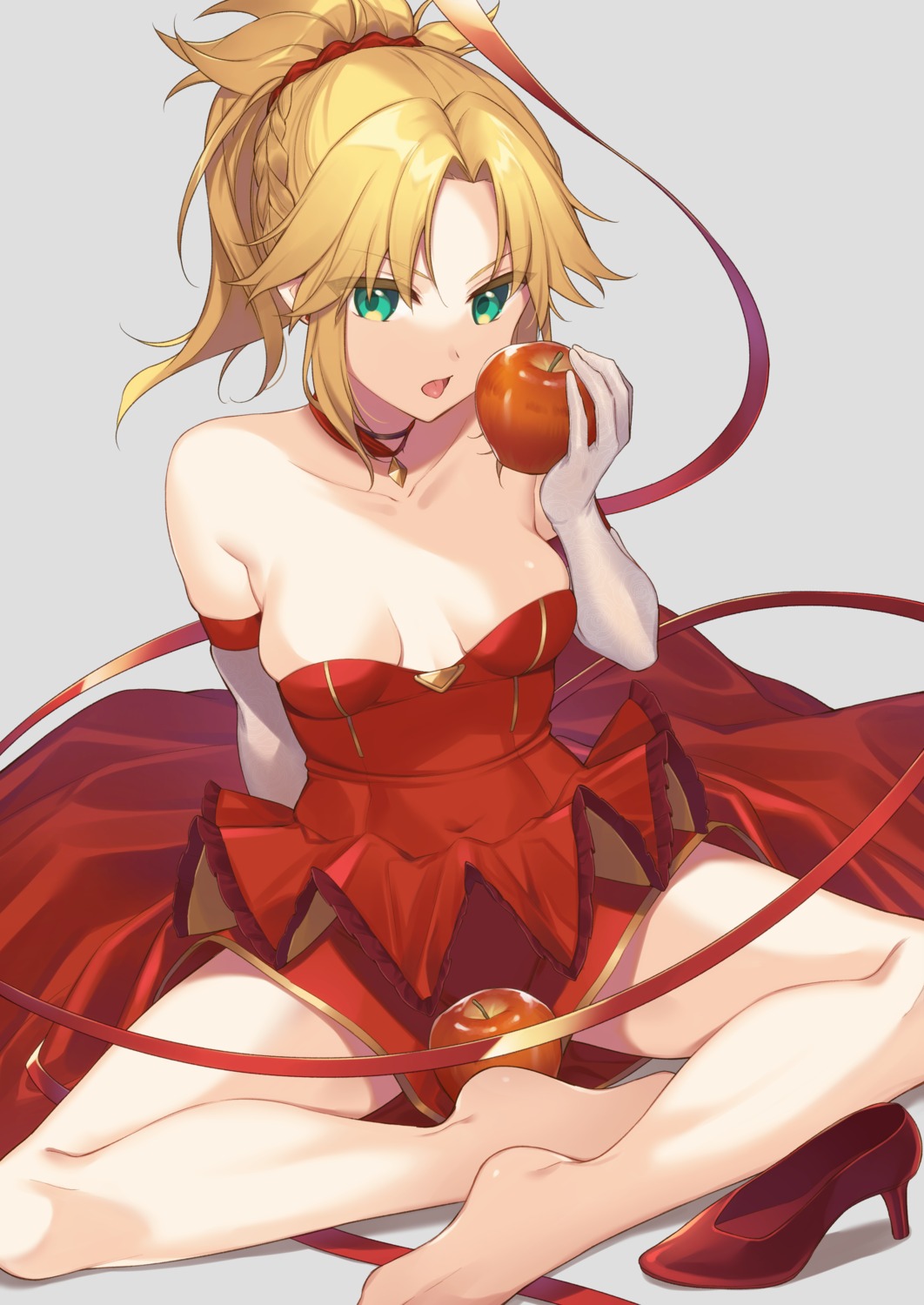 citron_82 dress fate/grand_order mordred_(fate) no_bra