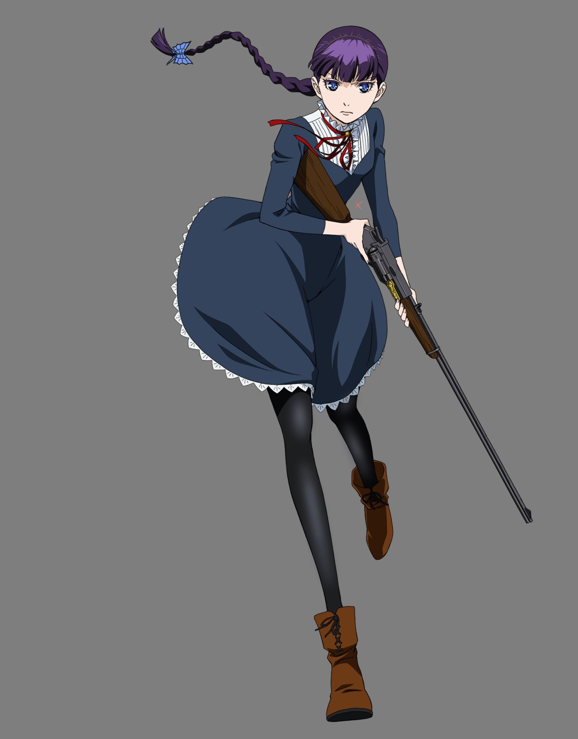 dress gun katsute_kami_datta_kemonotachi_e pantyhose schaal skirt_lift transparent_png