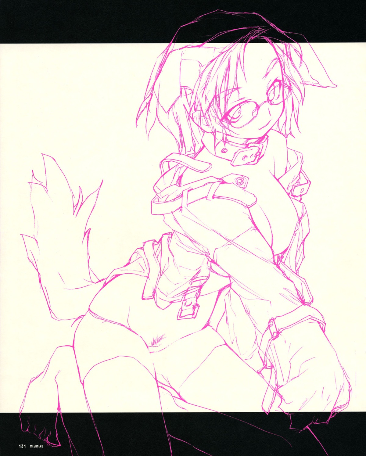 cleavage e=mc2 megane sketch