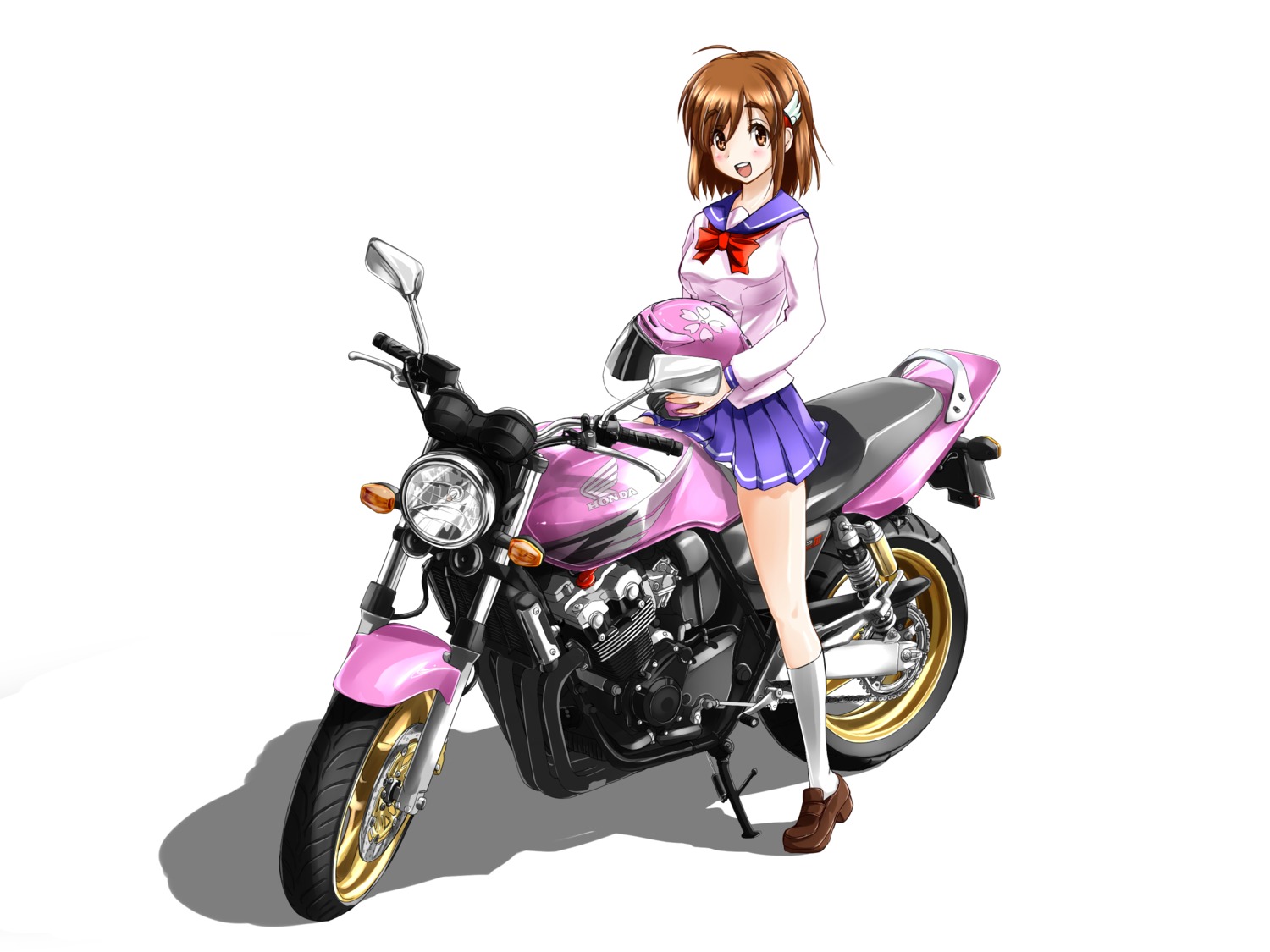 bakuon!! marimo0084570 sakura_hane seifuku