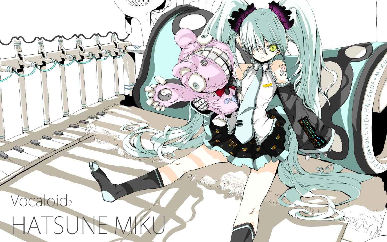 hatsune_miku vocaloid wallpaper yume_koreshiki