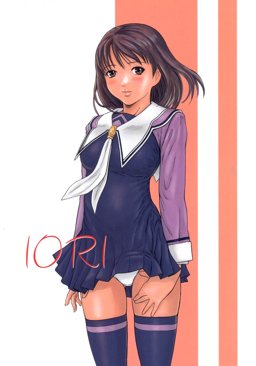 dress g's_studio i"s kisaragi_gunma pantsu seifuku thighhighs yoshizuki_iori