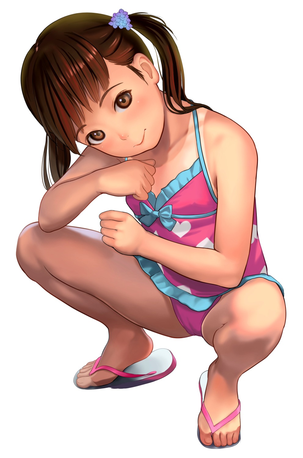 cameltoe inashishi loli skirt_lift swimsuits tan_lines