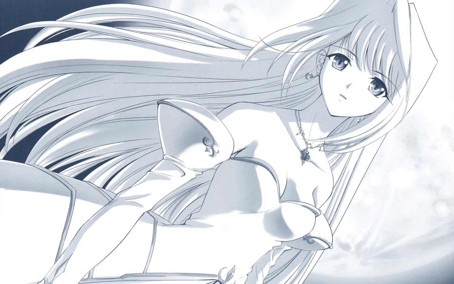 archetype_earth arcueid_brunestud tsukihime wallpaper