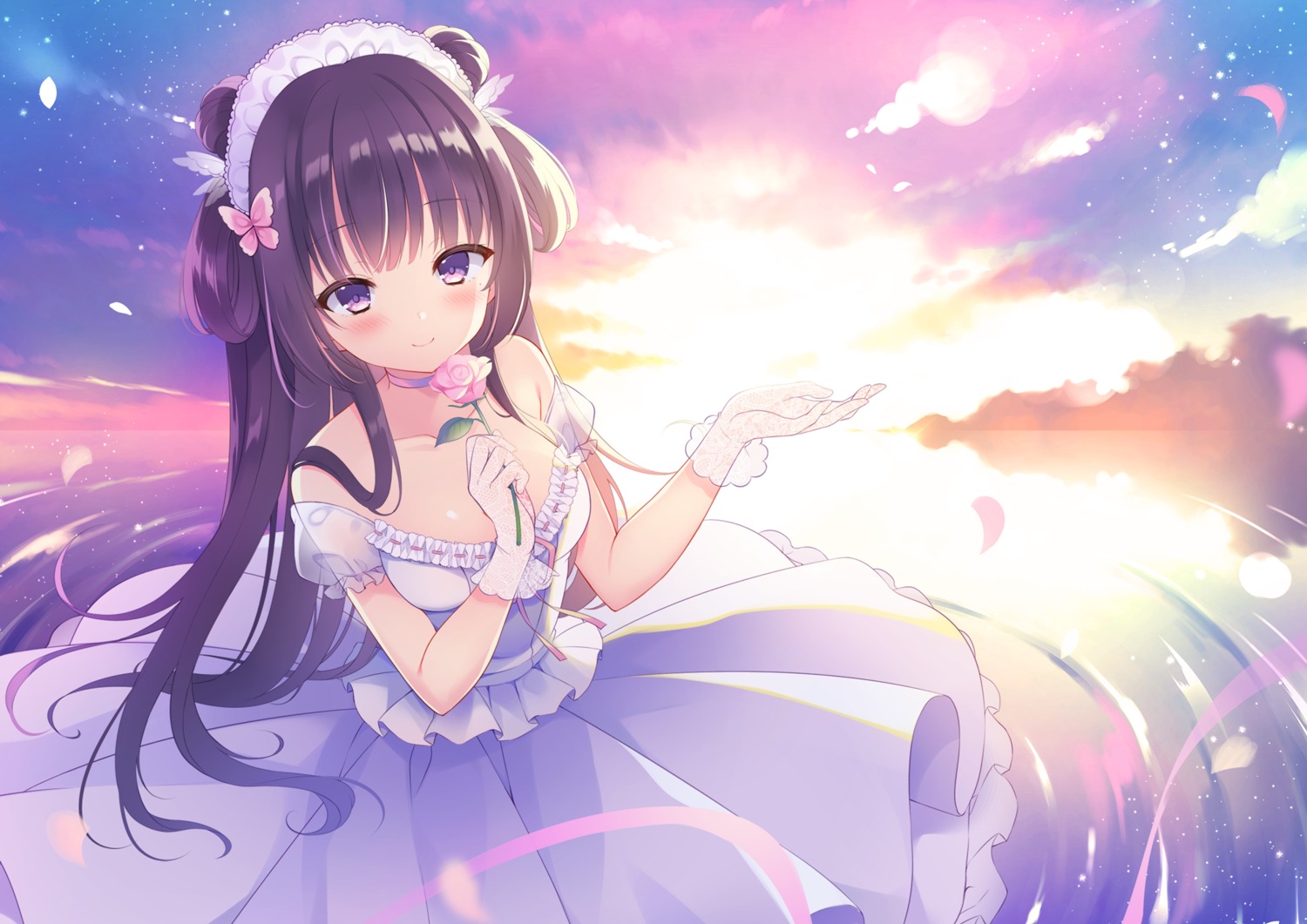 breast_hold dress nanohana_kohina see_through