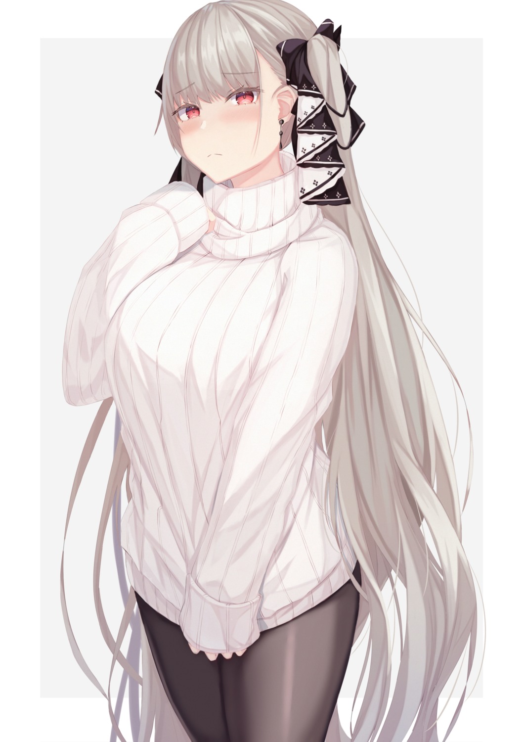 azur_lane formidable_(azur_lane) kazuha_(saku_kn) pantyhose sweater