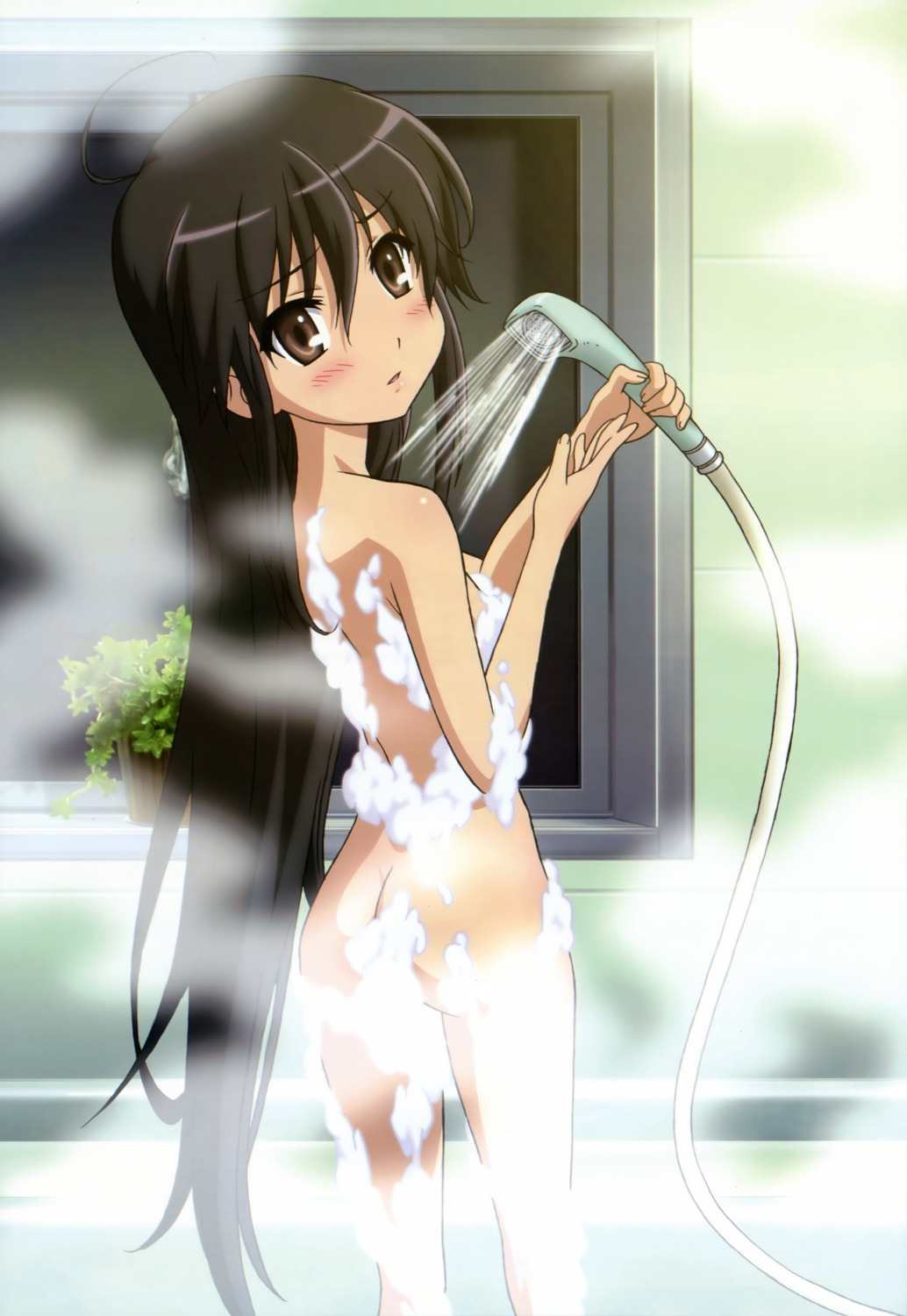 ass bathing hamazaki_kenichi loli naked shakugan_no_shana shakugan_no_shana_iii_(final) shana