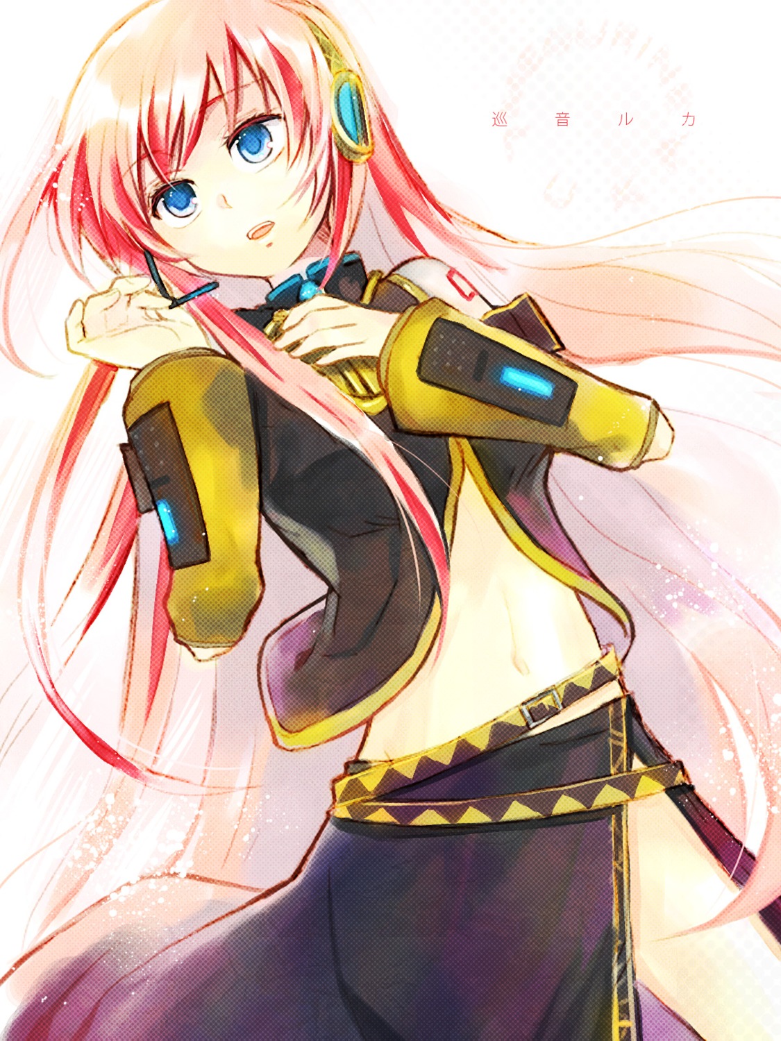 headphones megurine_luka renta vocaloid