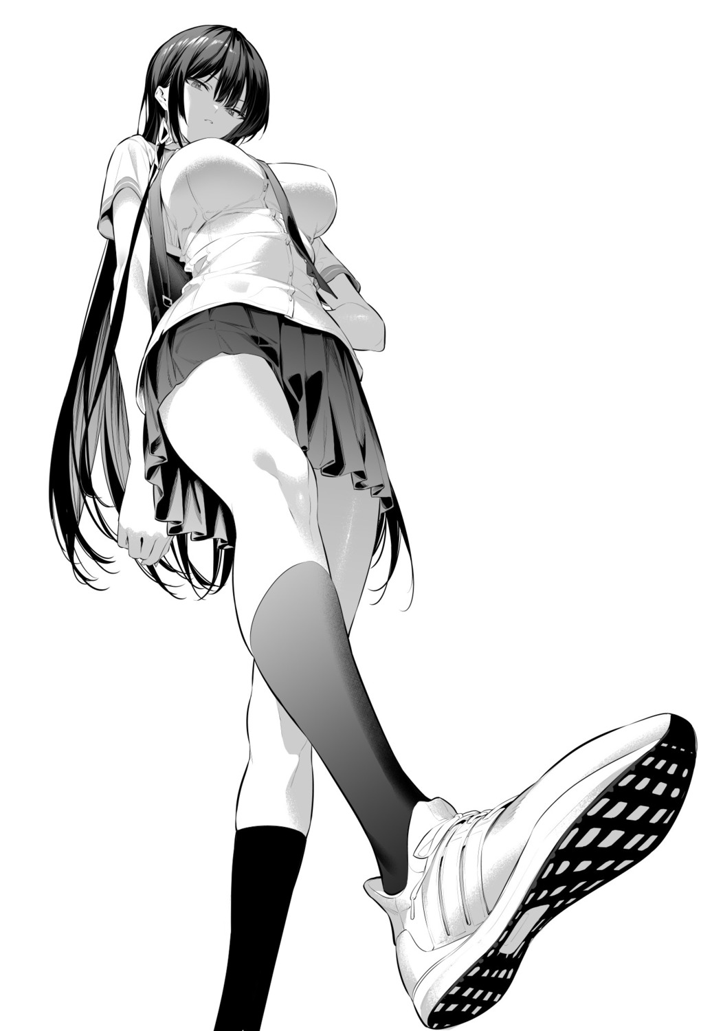 haite_kudasai_takamine-san hiiragi_yuuichi monochrome seifuku takamine_takane