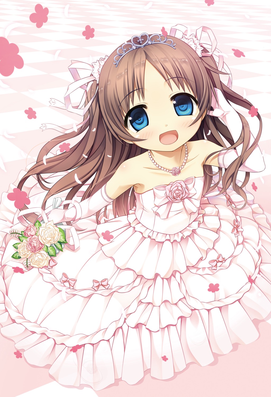 cura digital_version dress lose monobeno sawai_natsuha wedding_dress