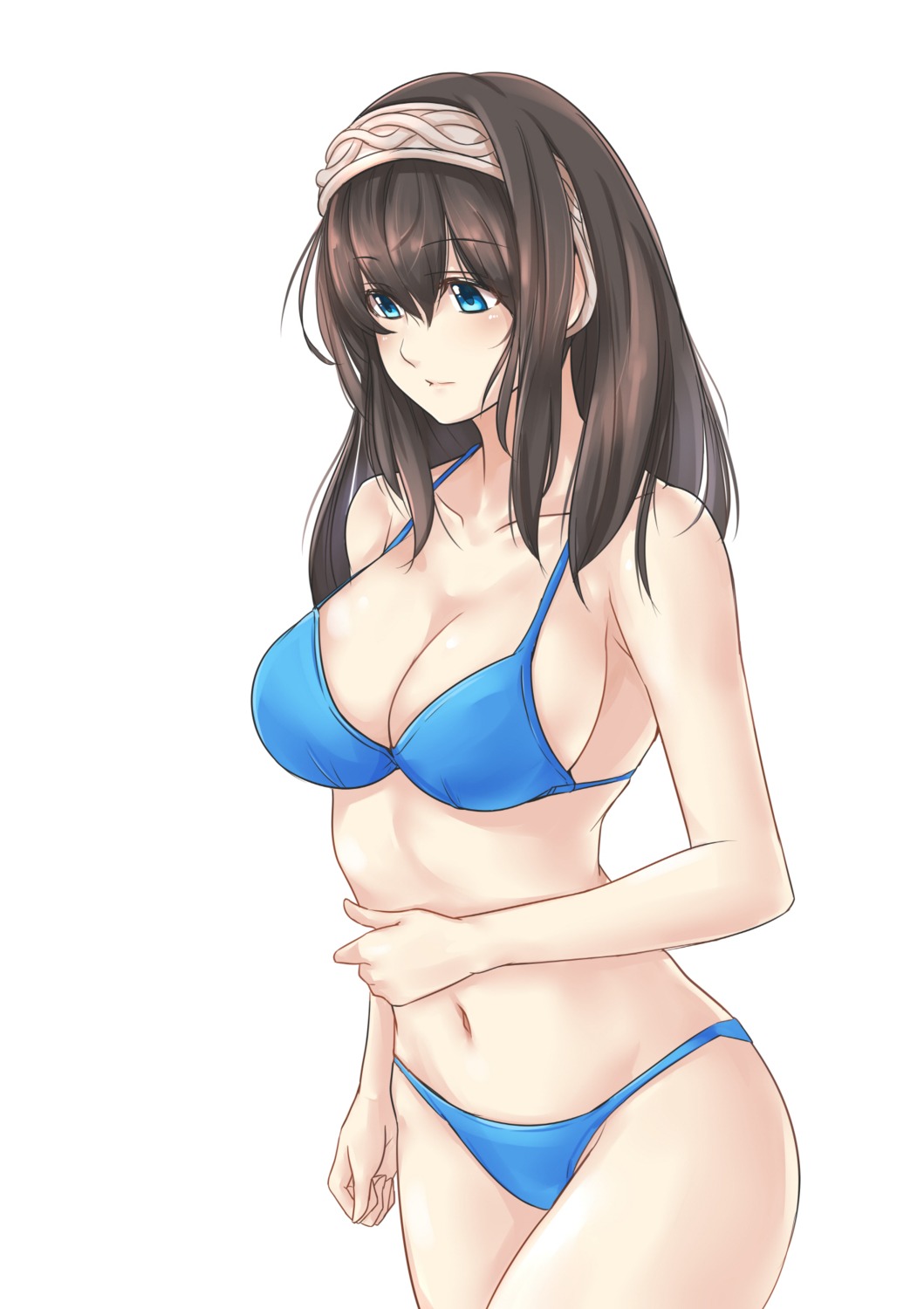 bikini cleavage macline sagisawa_fumika swimsuits the_idolm@ster the_idolm@ster_cinderella_girls