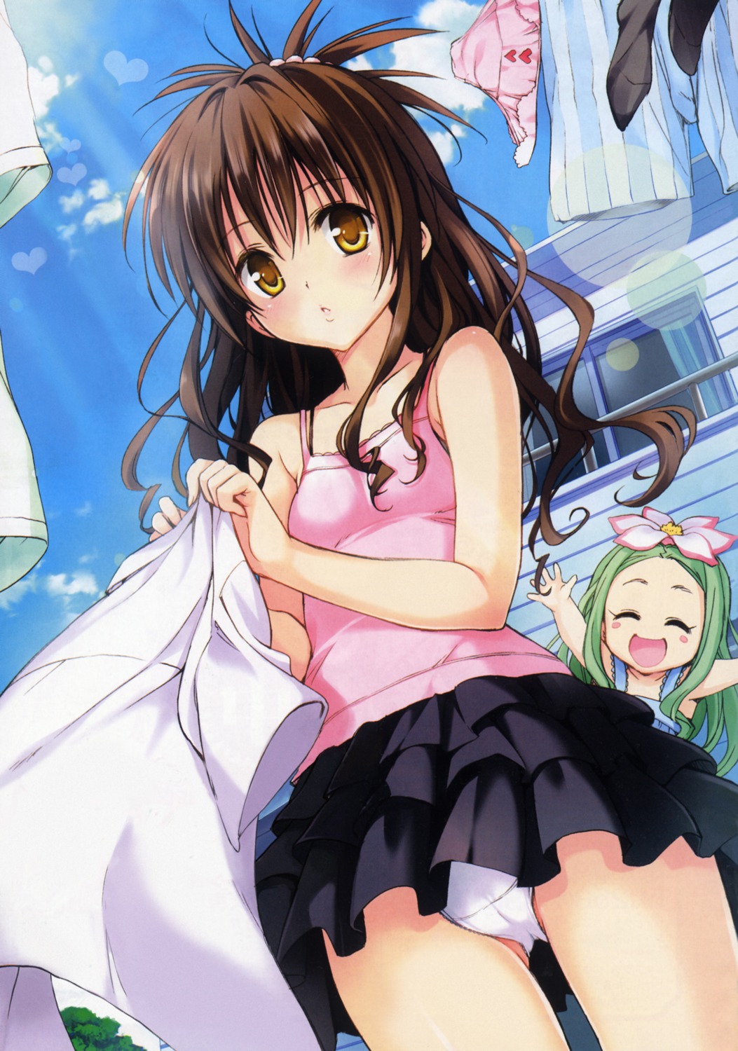 cameltoe celine chibi detexted pantsu screening to_love_ru to_love_ru_darkness yabuki_kentarou yuuki_mikan