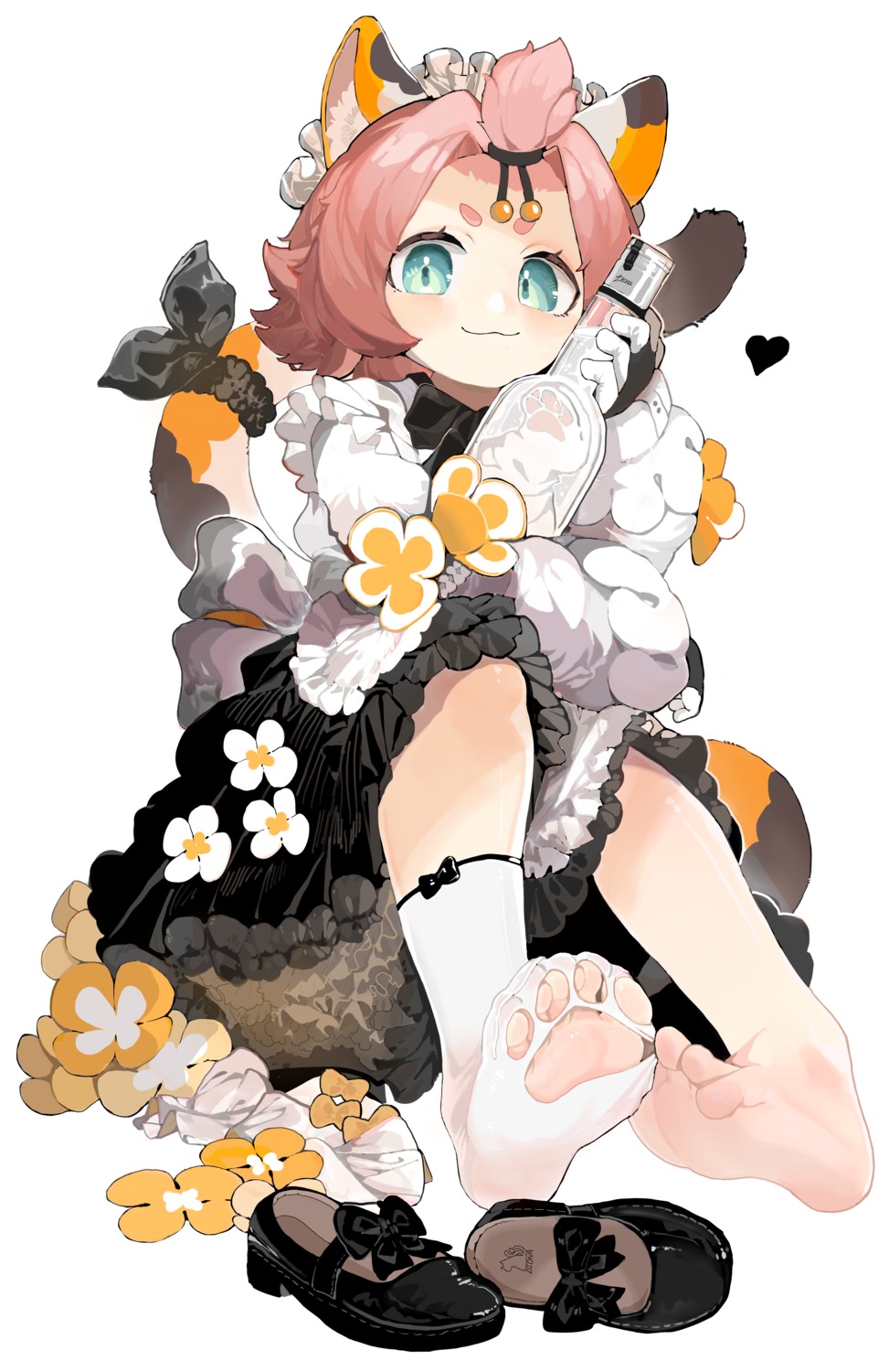 animal_ears diona feet genshin_impact menthak0 nekomimi tail