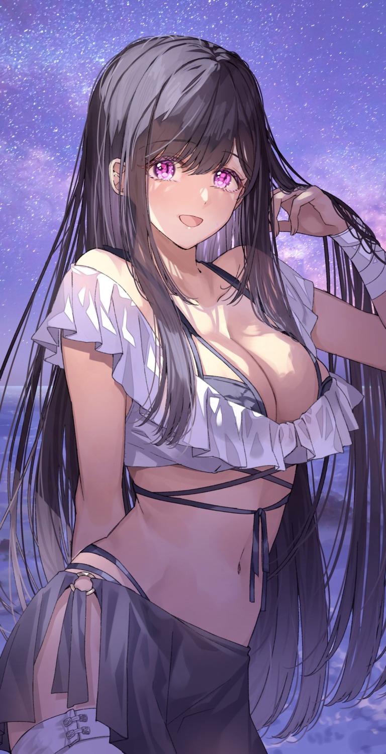 bandages bikini matsusatoru_kouji see_through swimsuits