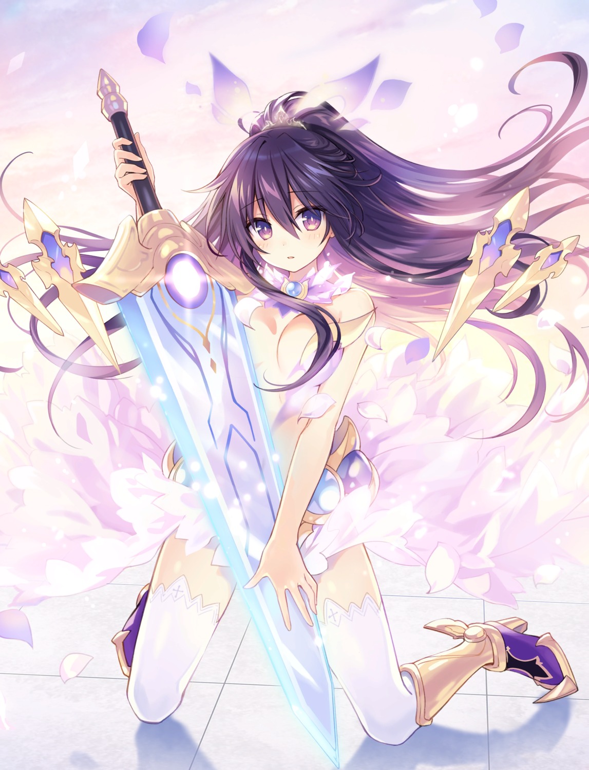 date_a_live fantasia_re:build possible_duplicate sword tsunako yatogami_tooka