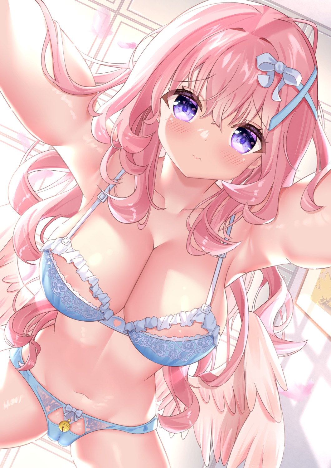 areola bra cameltoe hiyada_yuu pantsu see_through