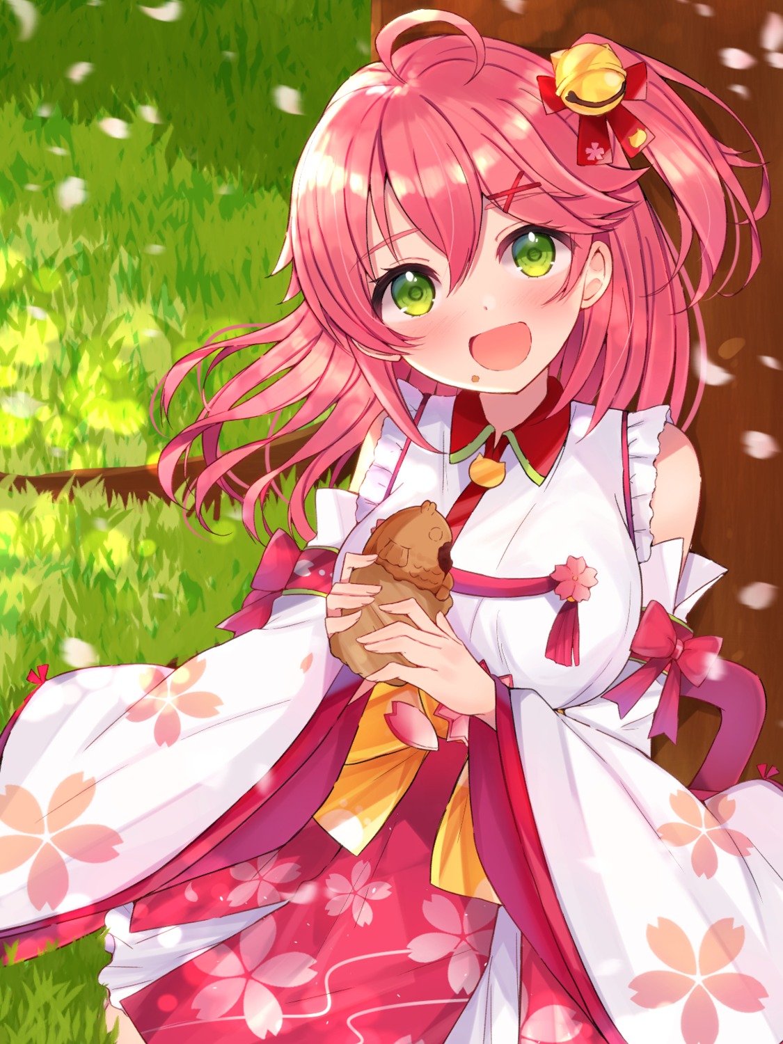 hololive japanese_clothes mi_taro333 sakura_miko