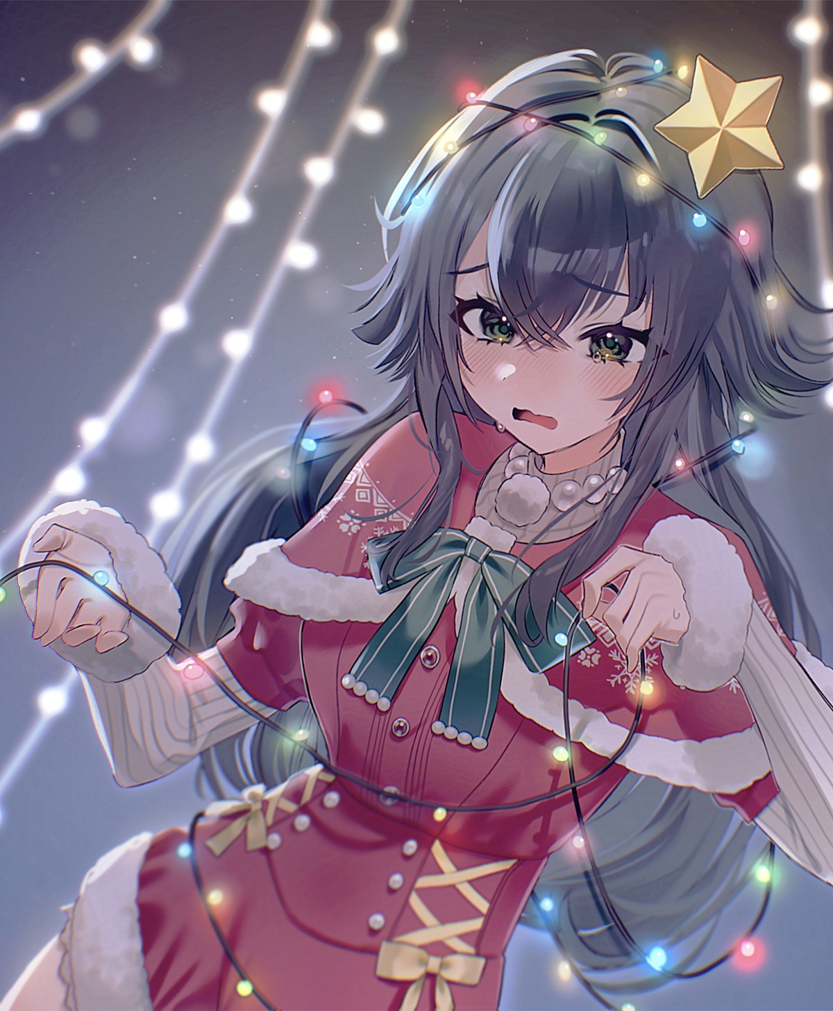 christmas gakuen_idolm@ster tagme the_idolm@ster tsukimura_temari