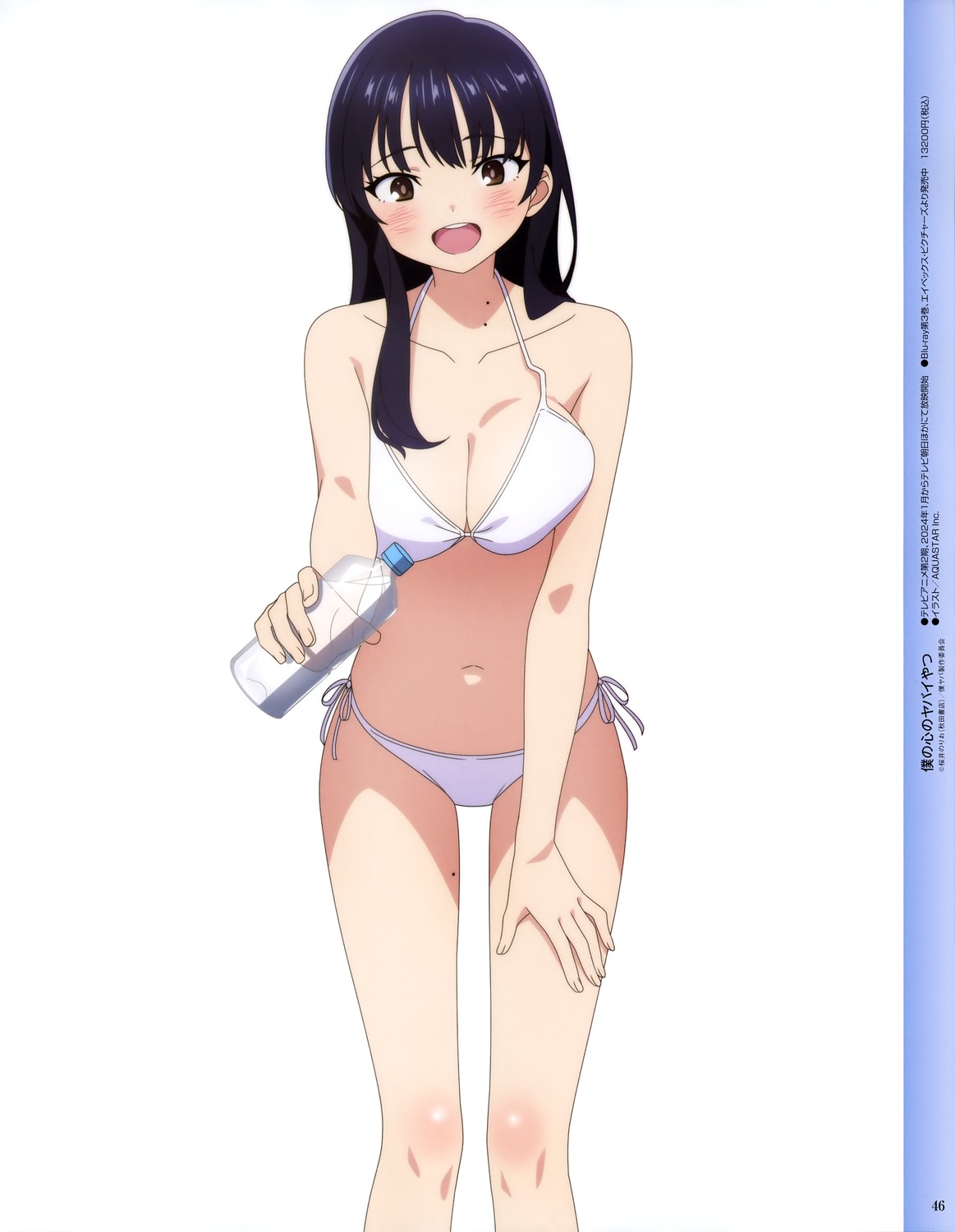 aquastar_inc. bikini boku_no_kokoro_no_yabai_yatsu cleavage swimsuits yamada_anna