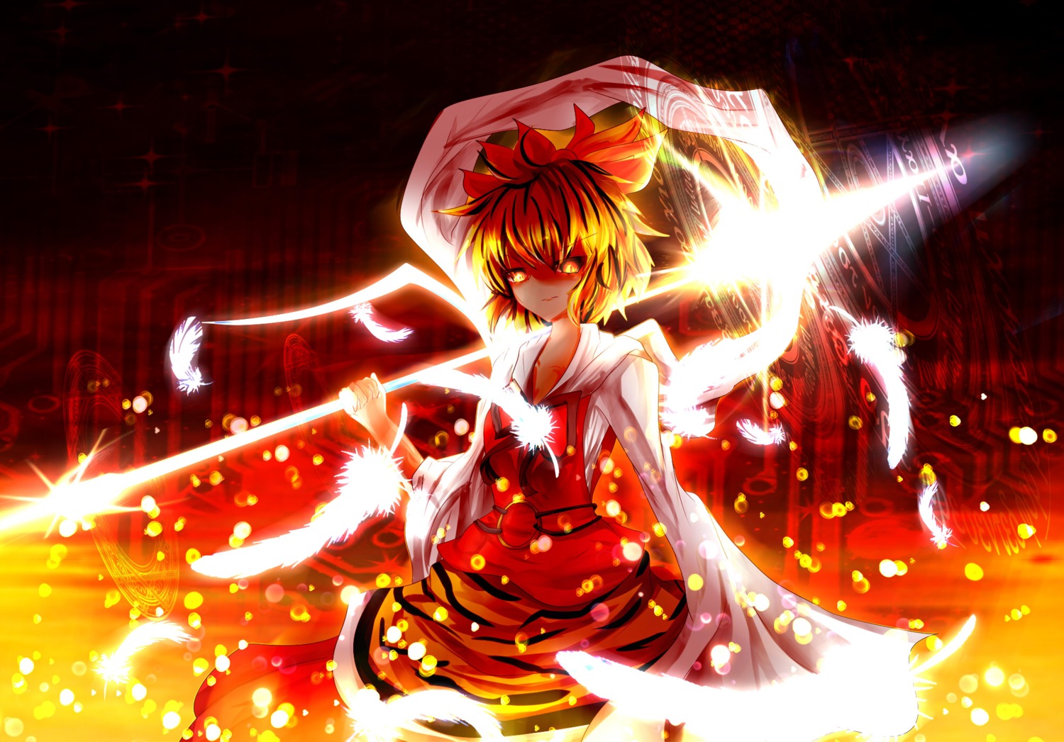 toramaru_shou touhou weapon