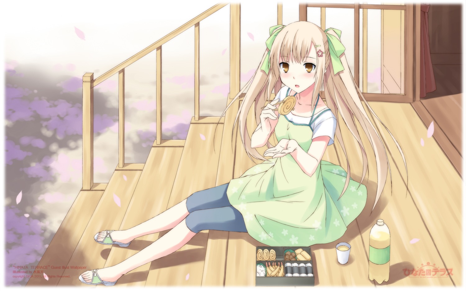 dress giga hinata_terrace mikaze_takashi summer_dress wallpaper