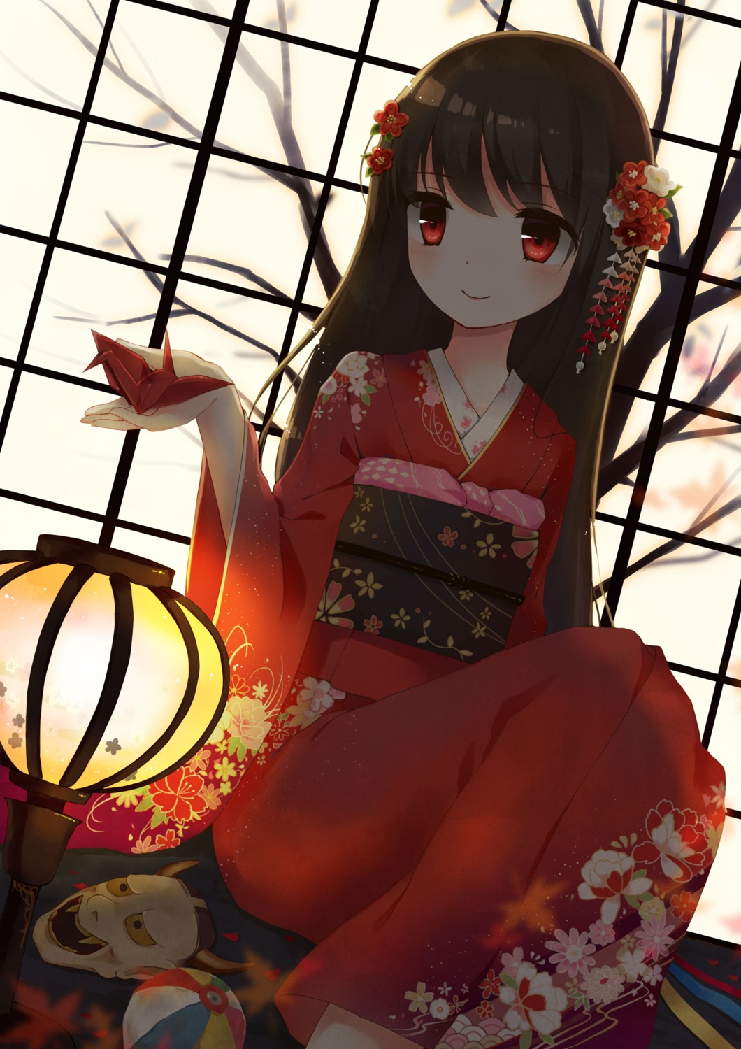 japanese_clothes kimono yon_(letter)