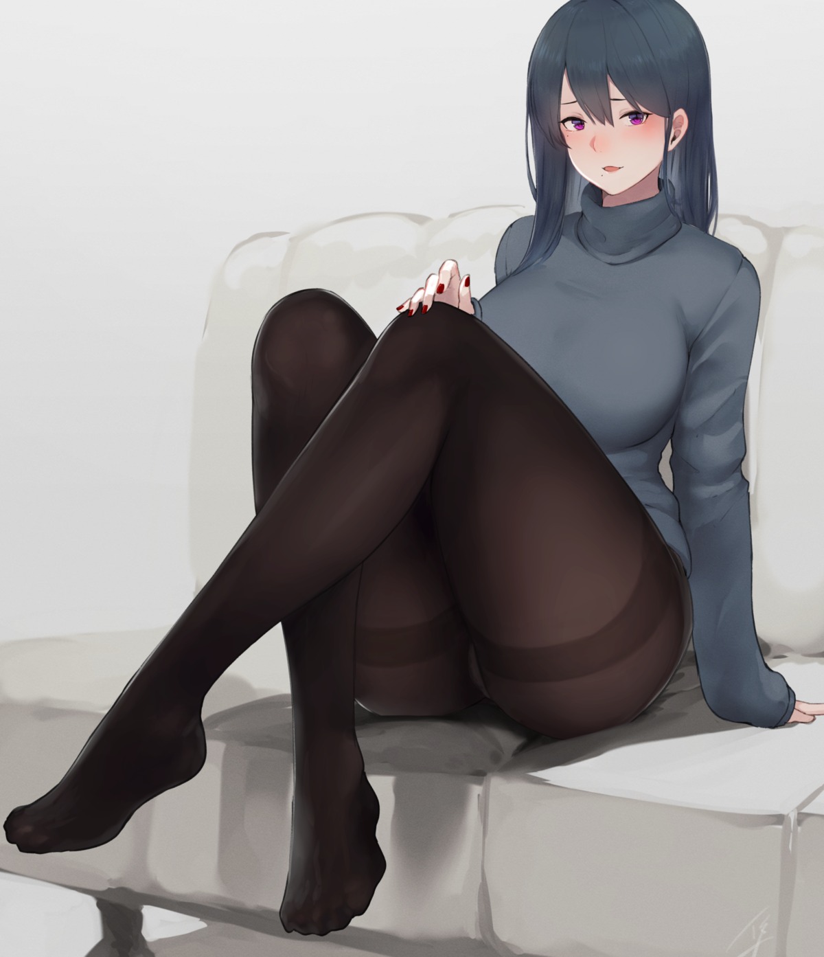 feet hayabusa pantsu pantyhose sweater