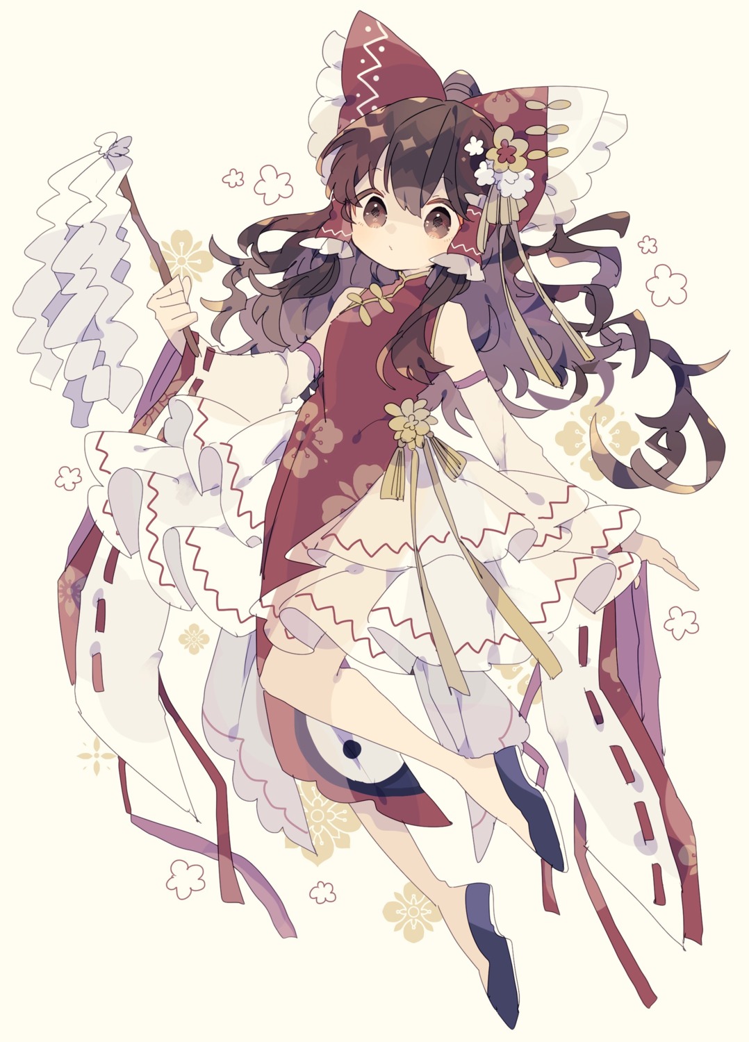 asian_clothes hakurei_reimu nikorashika see_through touhou