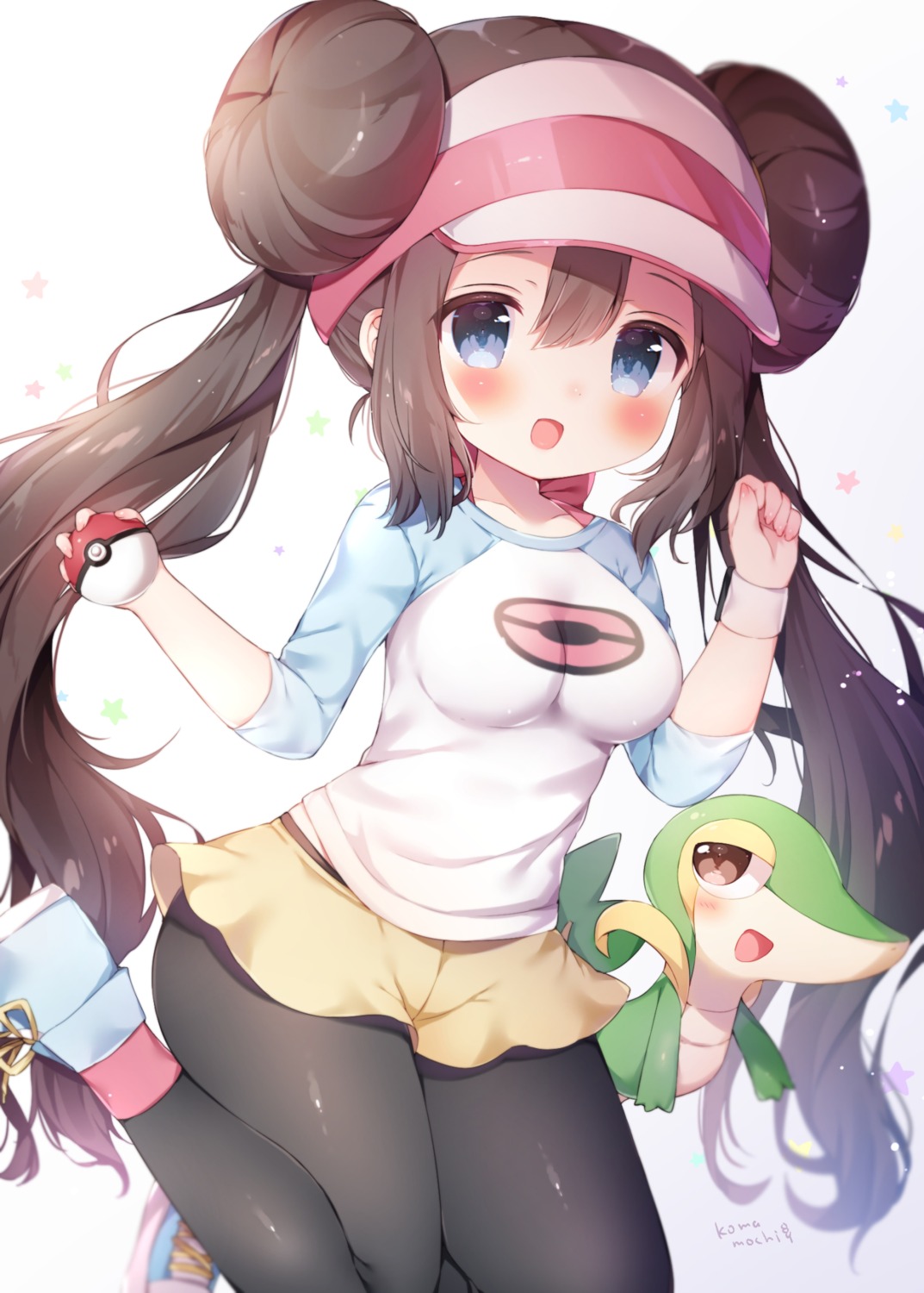 mei_(pokemon) momozu_komamochi pantyhose pokemon pokemon_b2w2