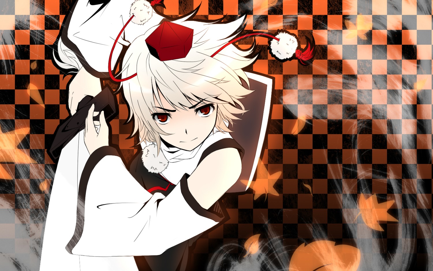 gayprince inubashiri_momiji sword touhou